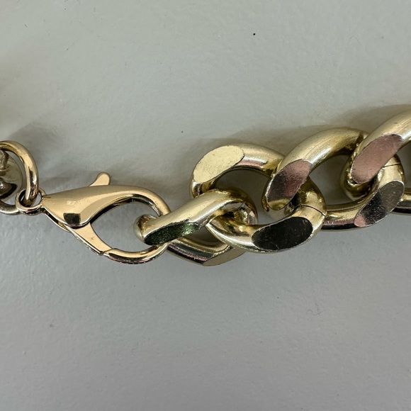 Anthropologie gold chain belt size medium large NWOT - Picture 2 of 3